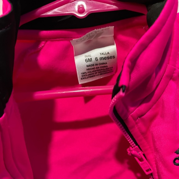 Adidas Baby Girl Jacket 6 Months - Picture 2 of 2